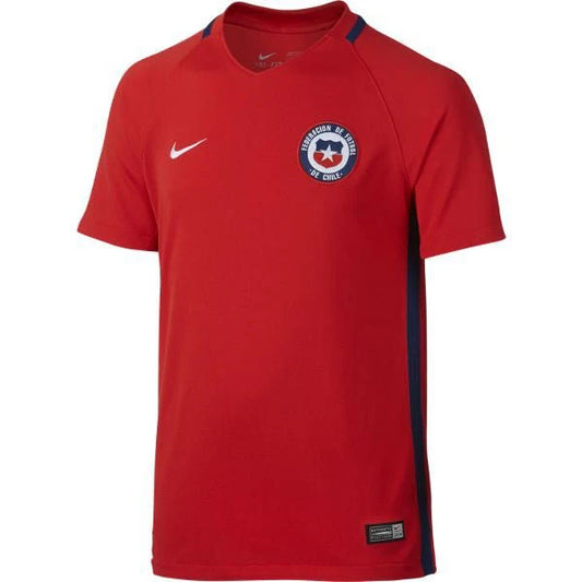 Nike Chile Youth Home Jersey 16 Red Wh