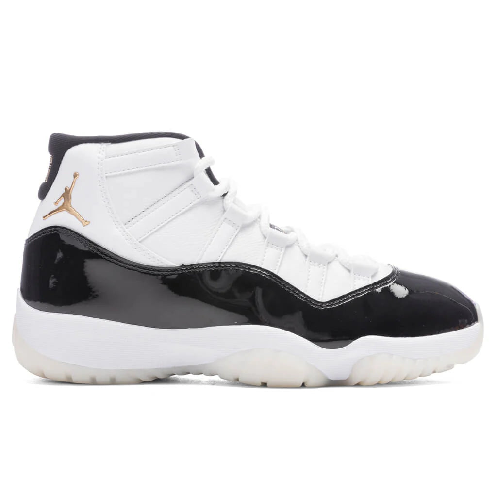 Air Jordan 11 Retro Gratitude Defining Moments White Metallic Gold Black