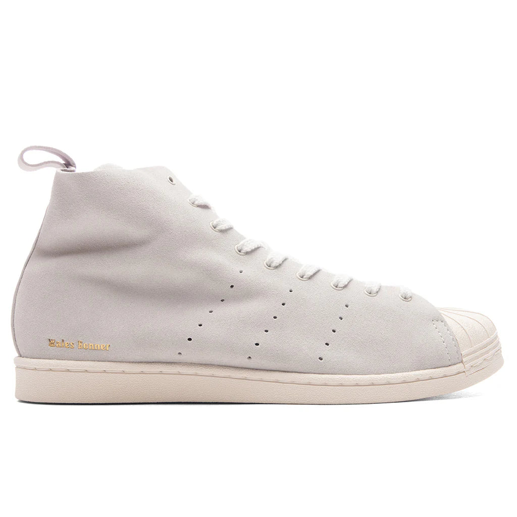 Adidas Originals x Wales Bonner Superstar Hi Supplier Colour Cream White Gold Metallic