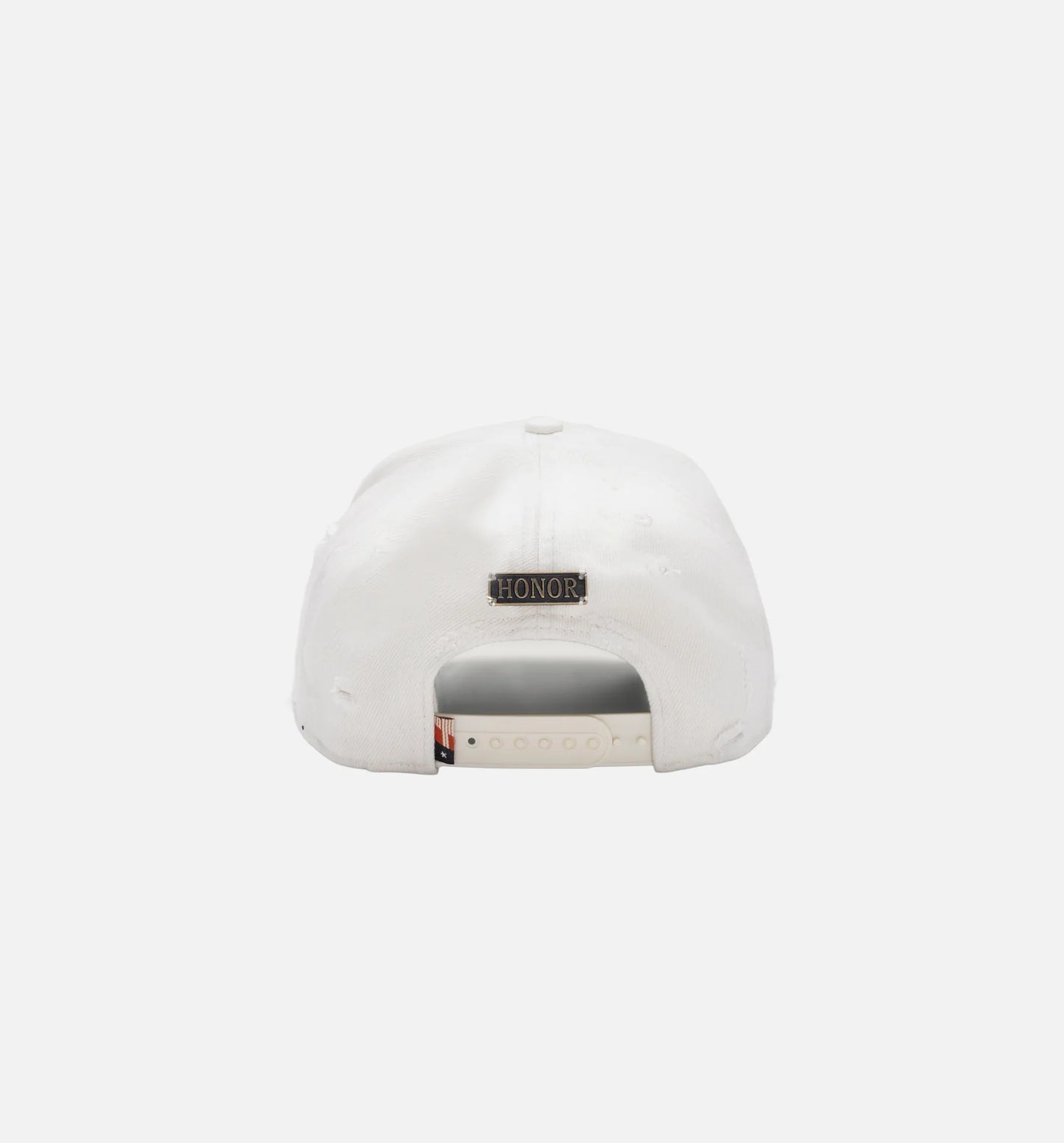 Transparency Cap Mens Hat White Yellow