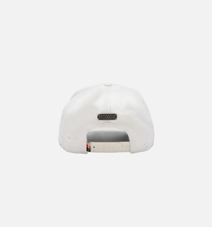 Transparency Cap Mens Hat White Yellow