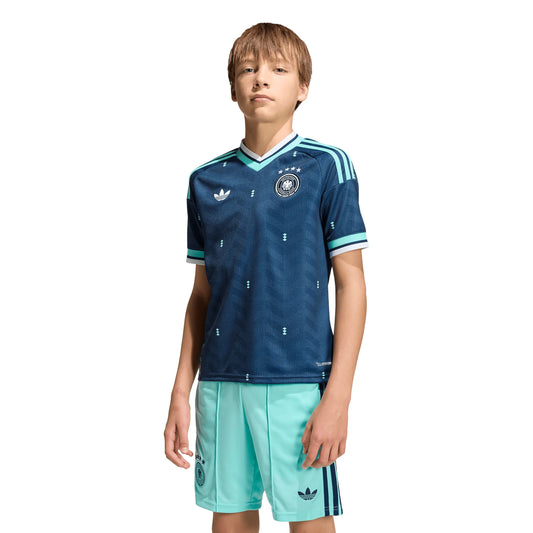 adidas Germany Away Youth Soccer Jersey 2026 Navy