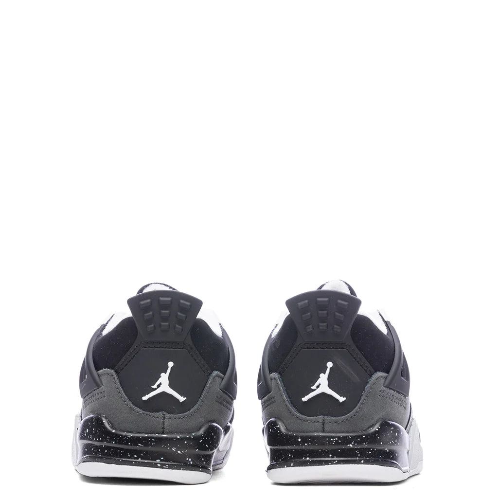 Air Jordan 4 Retro TD Fear Black White Anthracite Black