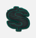 BB Dollar Pillow Green Black