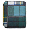 Comme des Garcons Tartan Patchwork Wallet Green