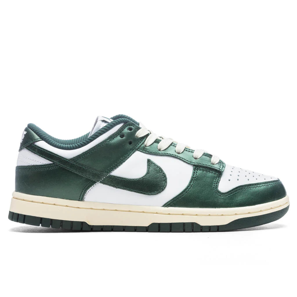 Womens Dunk Low Vintage Green White Pro Green Coconut Milk