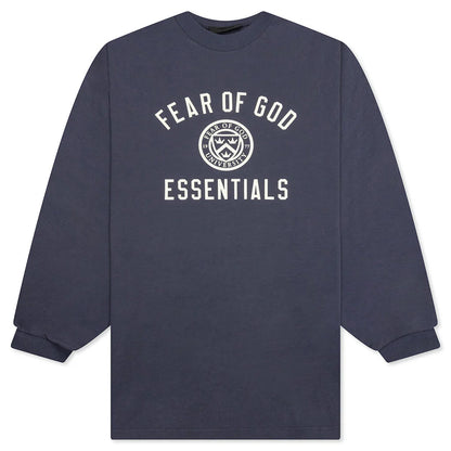 Jersey Long Sleeve Tee Marine