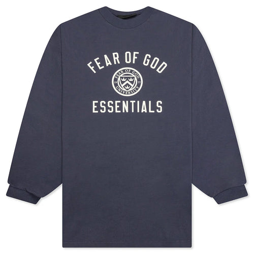 Jersey Long Sleeve Tee Marine