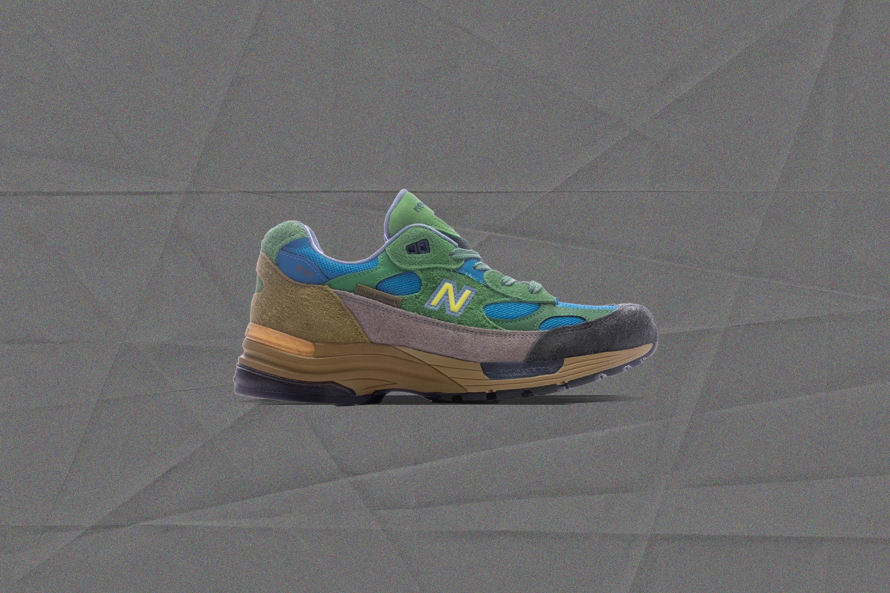 New Balance x Salehe Bembury 992 Calm Be the Crater Green