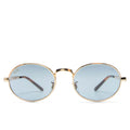 Ray Ban x AAP Rocky Bold Metals Oval Arista Blue