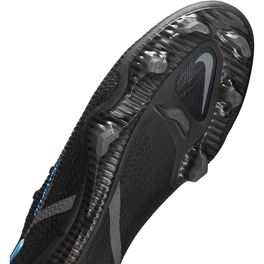 Nike Phantom GT2 Elite FG Firm Ground Soccer Cleats Black Black Iroman Grey