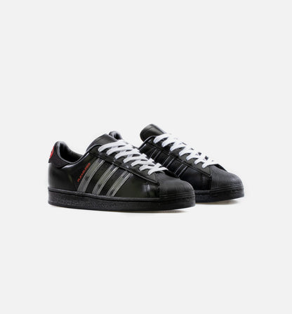 adidas Consortium X Pleasures Superstar Mens Lifestyle Shoe Black White