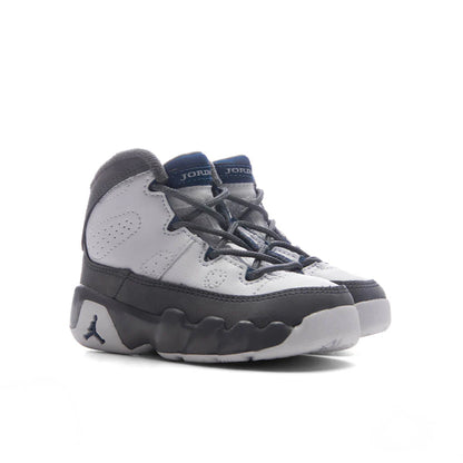 Air Jordan 9 Retro Flint Grey TD White French Blue Flint Grey