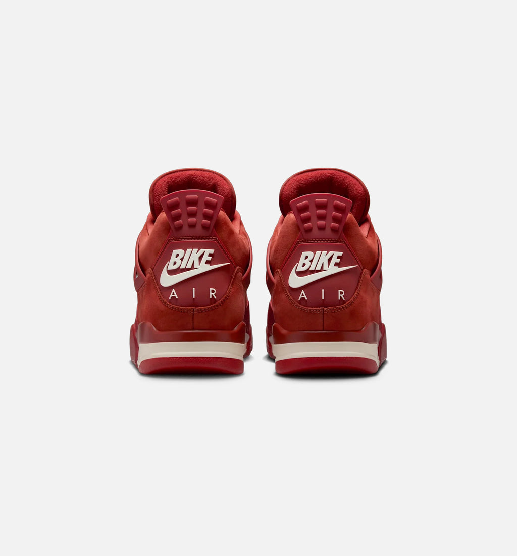 Nigel Sylvester x Air Jordan 4 Brick By Brick Mens Lifestyle Shoe Firewood Orange Sail Cinnabar Limit One Per Customer