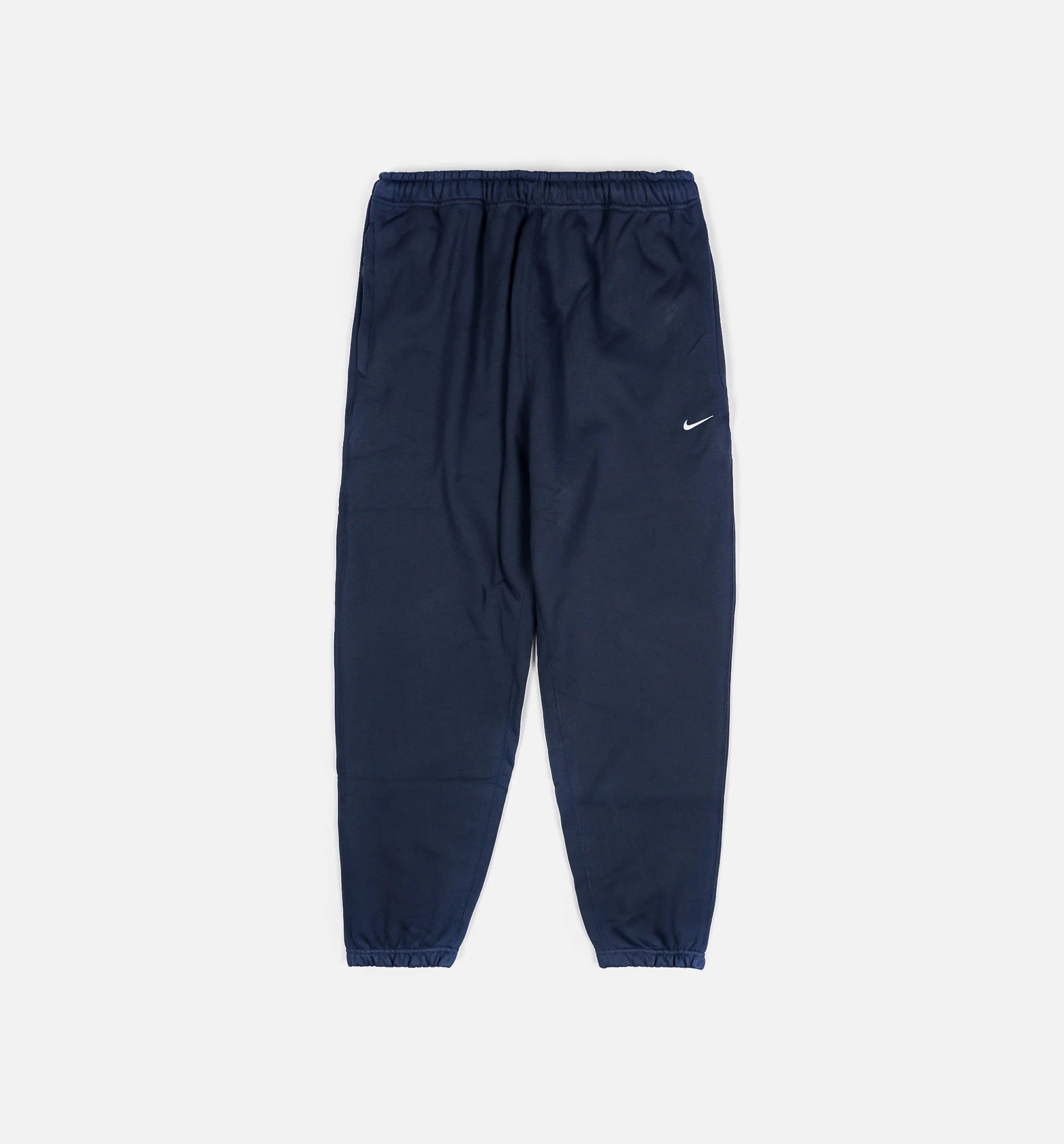 Solo Swoosh Fleece Joggers Mens Pants Blue