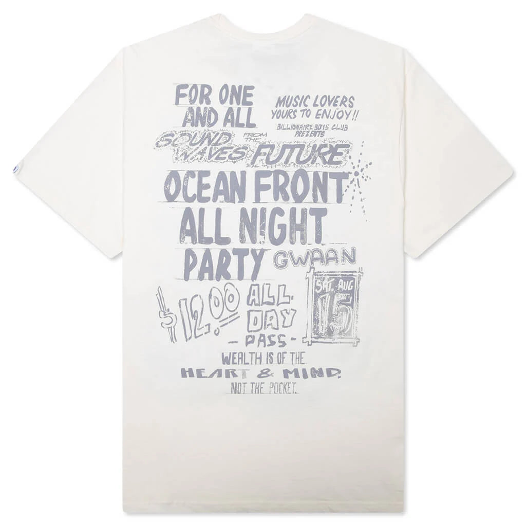 Partay Oversized Tee Winter White