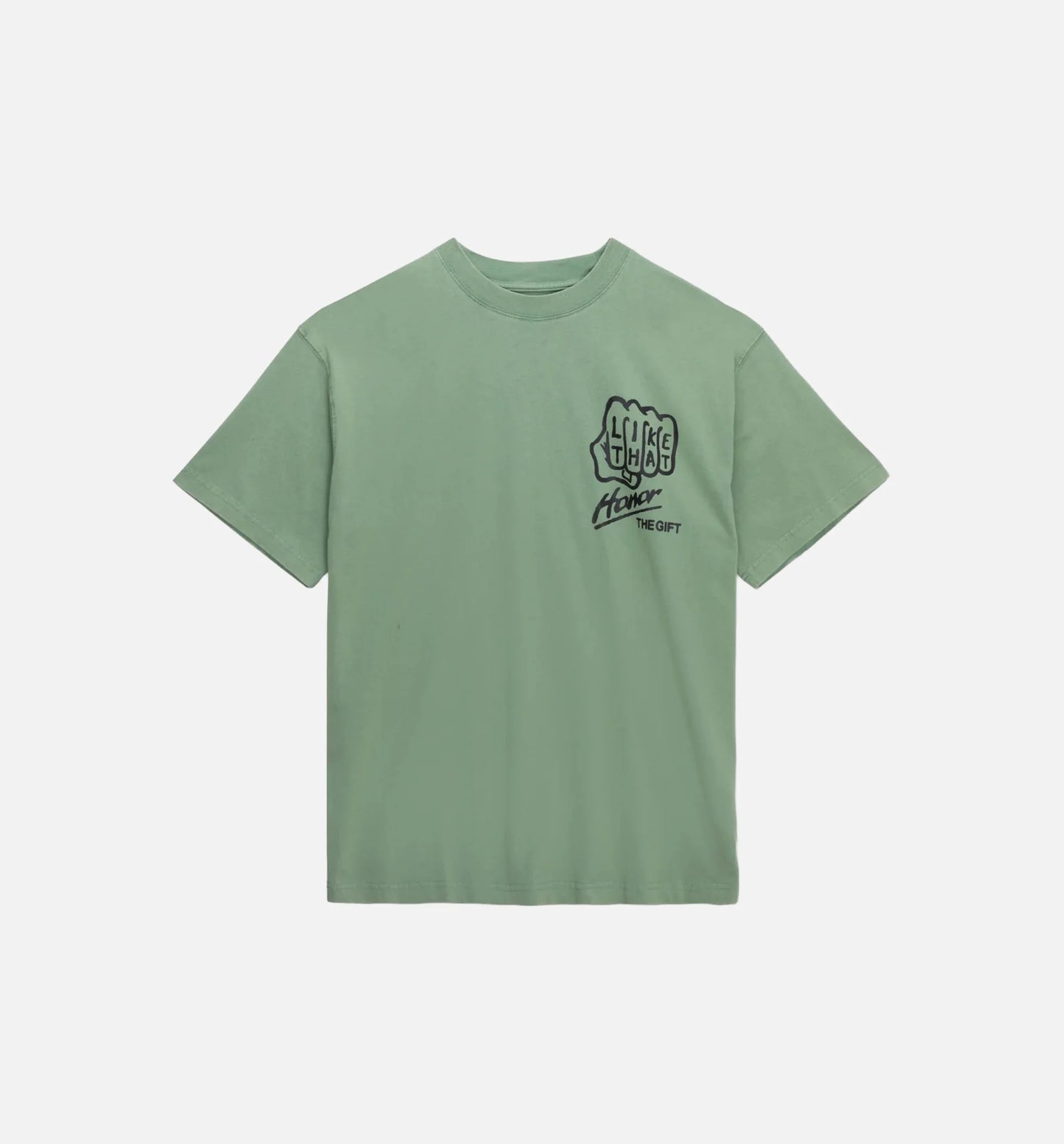 Like That Mens Short Sleeve Shirt Mint
