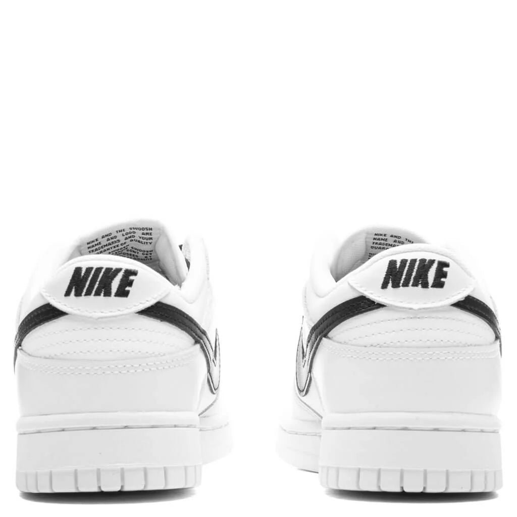 Dunk Low Retro Reverse Panda White Black Summit White