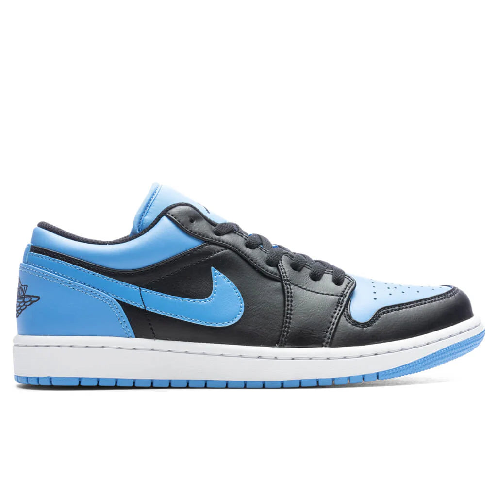 Air Jordan 1 Low Black University Blue White