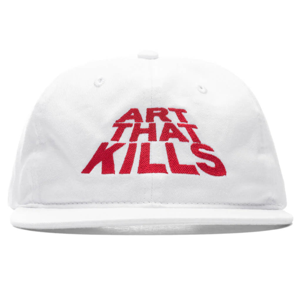 Art That Kills Cotton Hat White