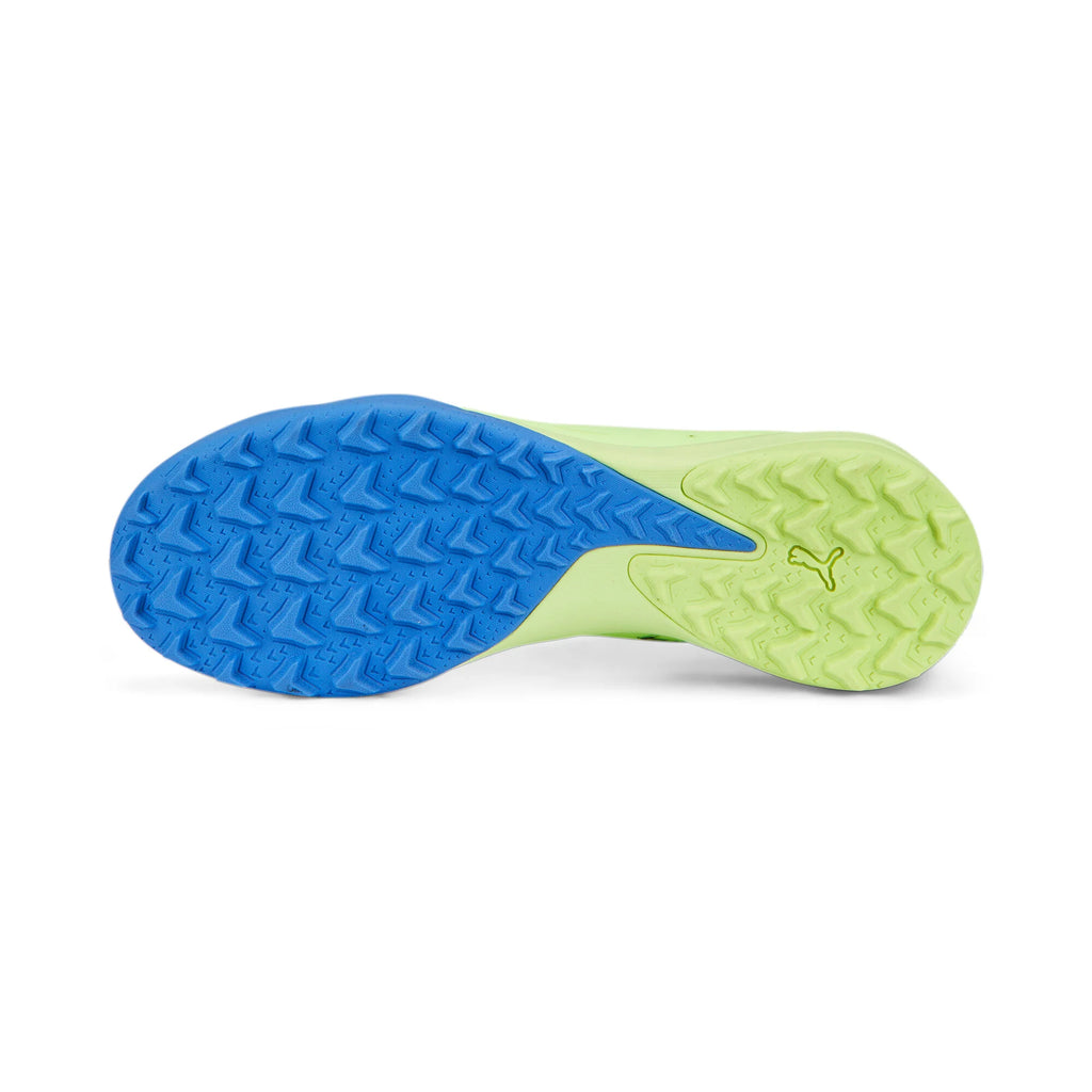PUMA Ultra Ultimate Cage Turf Soccer Cleats Fizzy Light Parisian Night Blue Glimmer