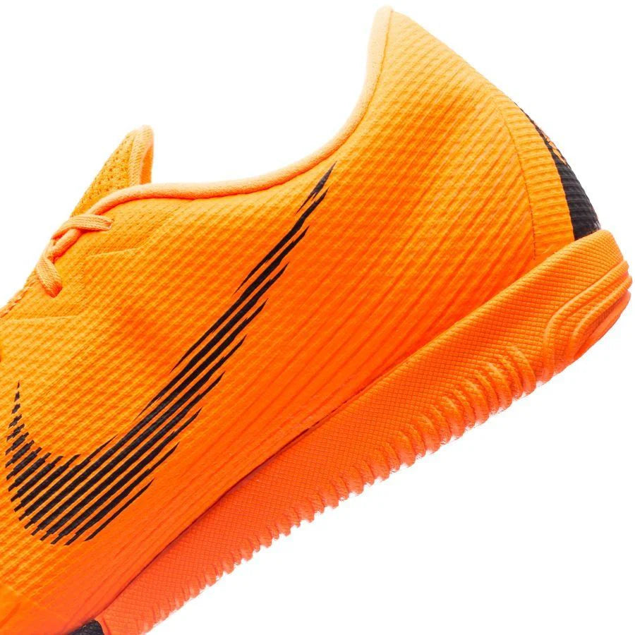 Nike Mercurial VaporX 12 Academy IC Indoor Soccer Shoes Orange Black Volt