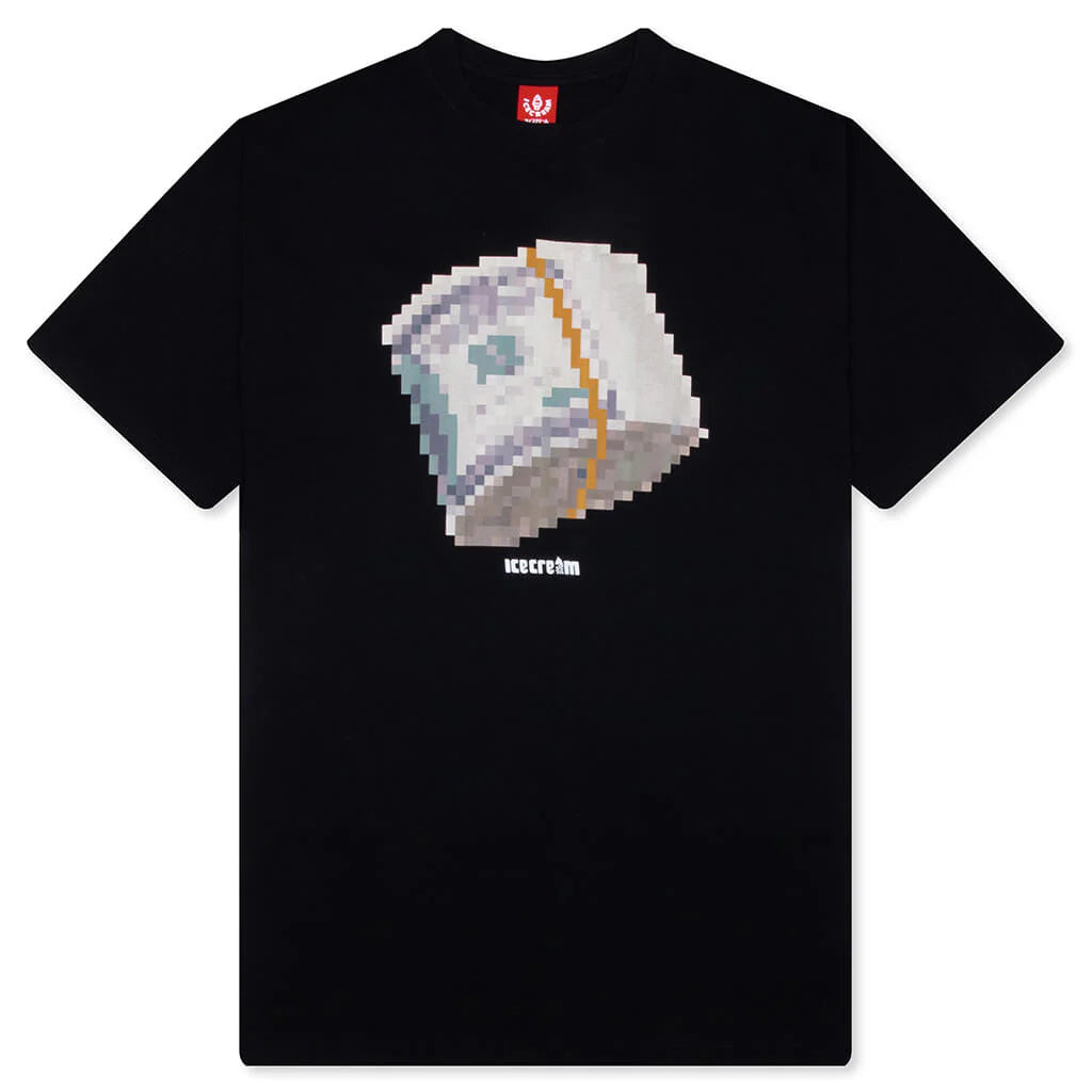Pixel S S Tee Black
