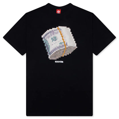 Pixel S S Tee Black