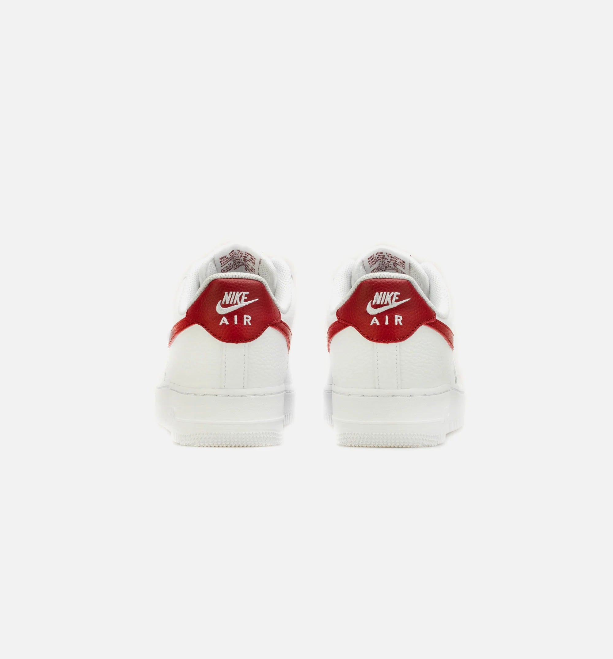 Air Force 1 Low Team Red Mens Lifestyle Shoe White Red