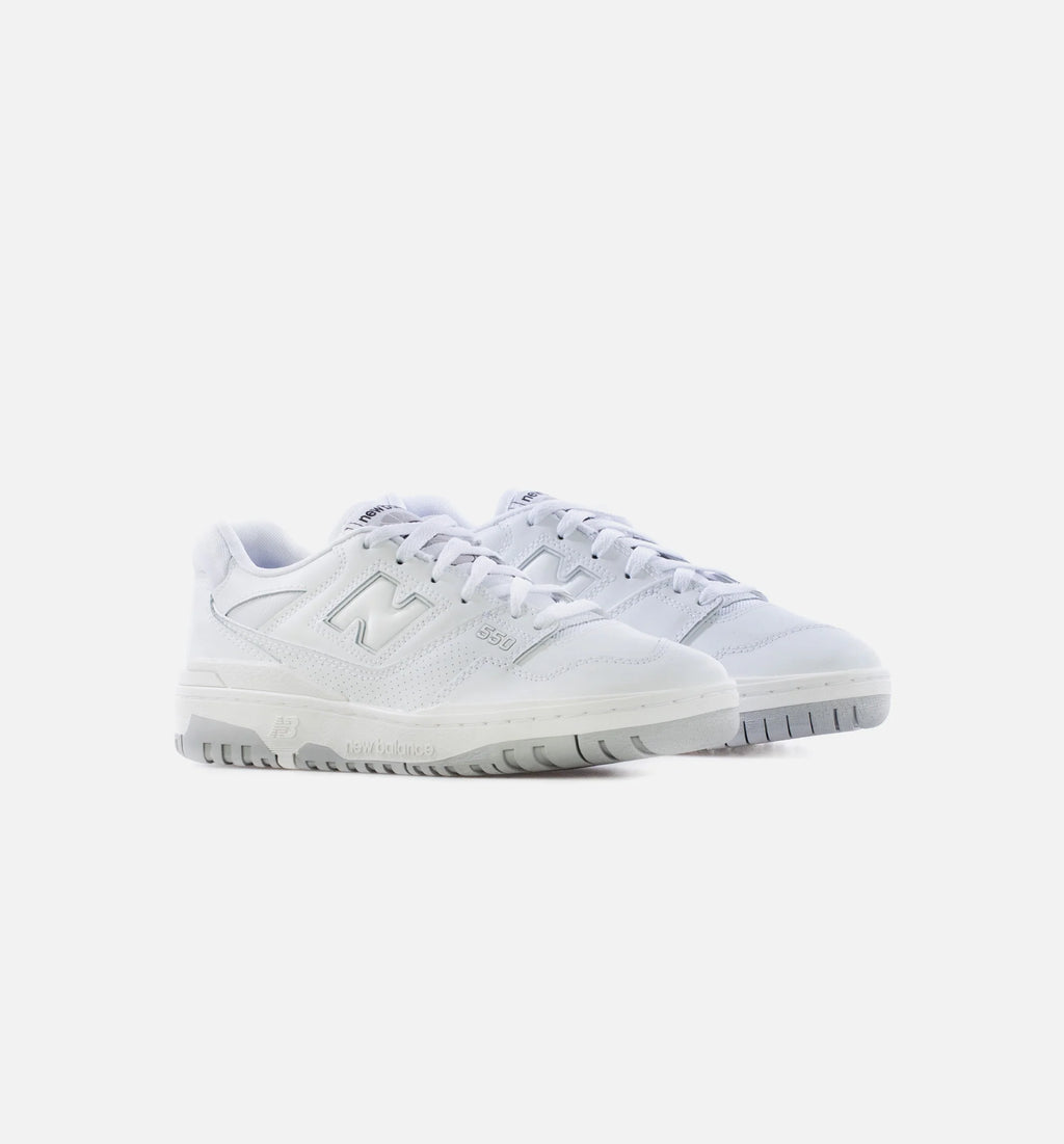 550 White Grey Mens Lifestyle Shoe White Grey Free Shipping