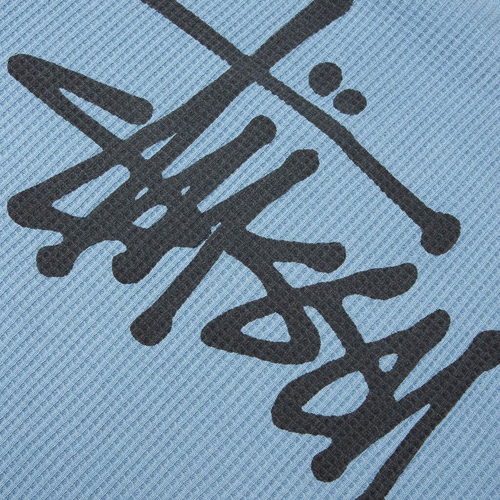 Raglan Thermal Basic Stock Dust Blue