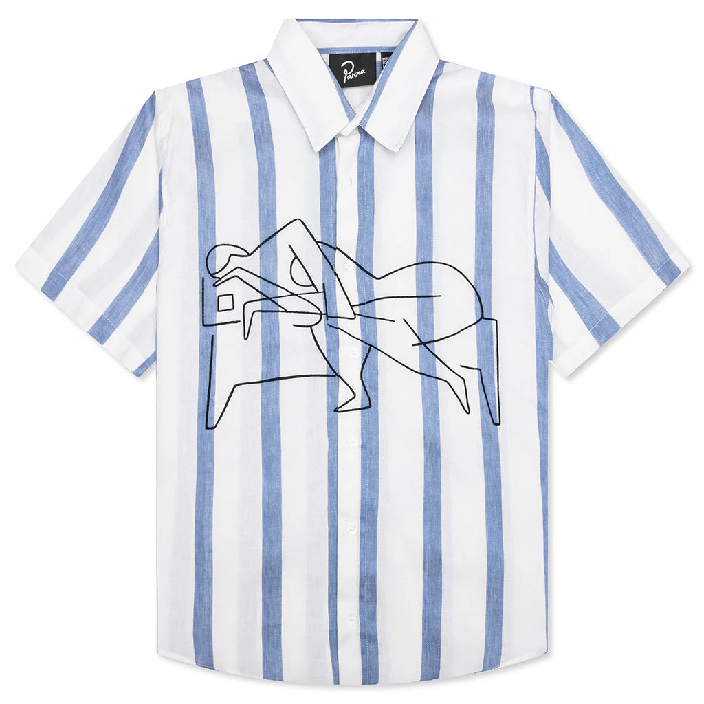 Sleep Now Short Sleeve Shirt Blue