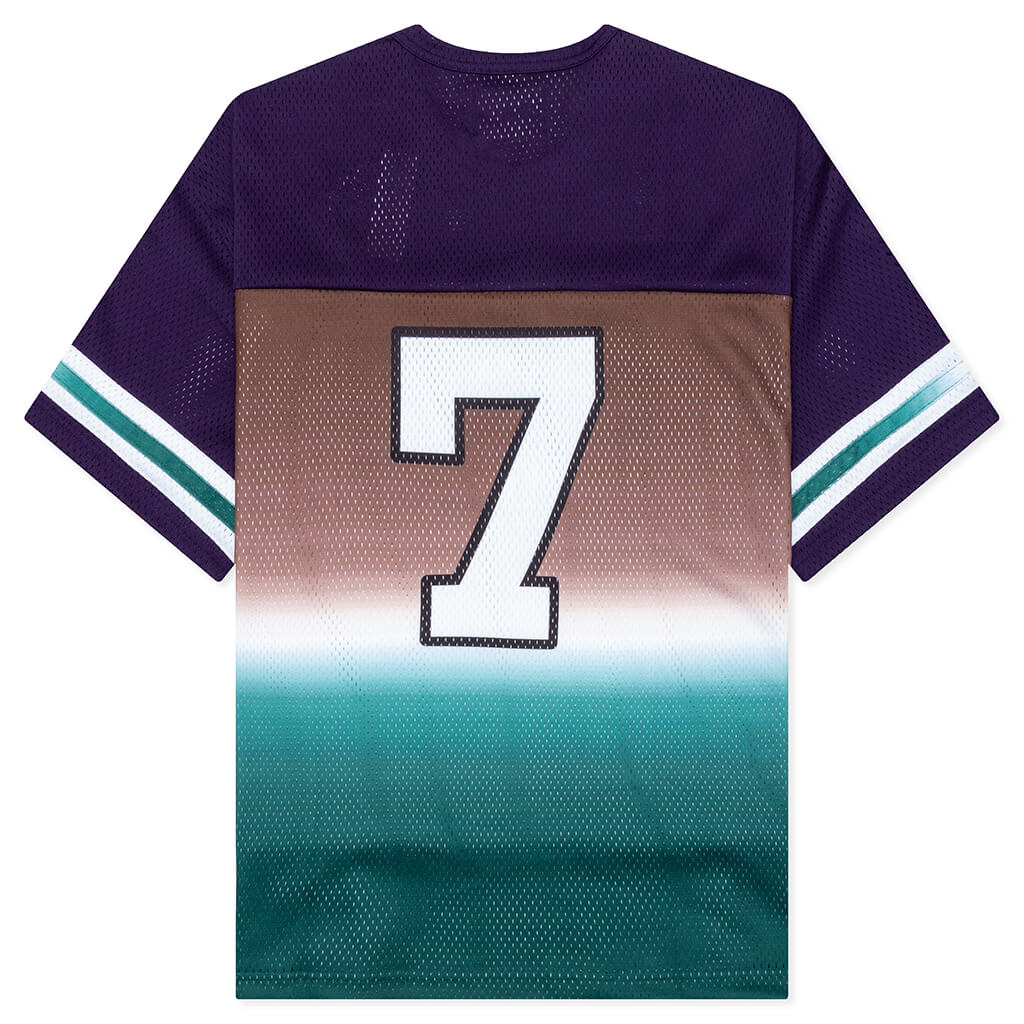 Mesh Football Jersey Brown Multi