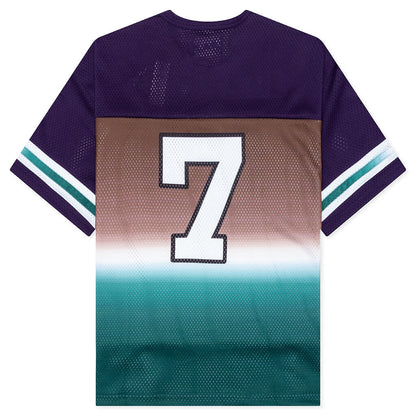 Mesh Football Jersey Brown Multi