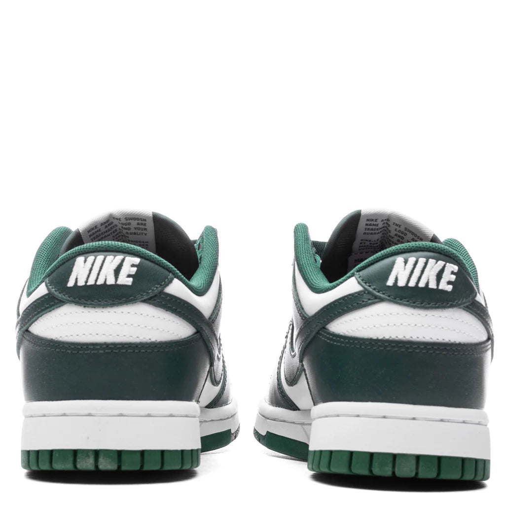 Dunk Low Michigan State White Team Green