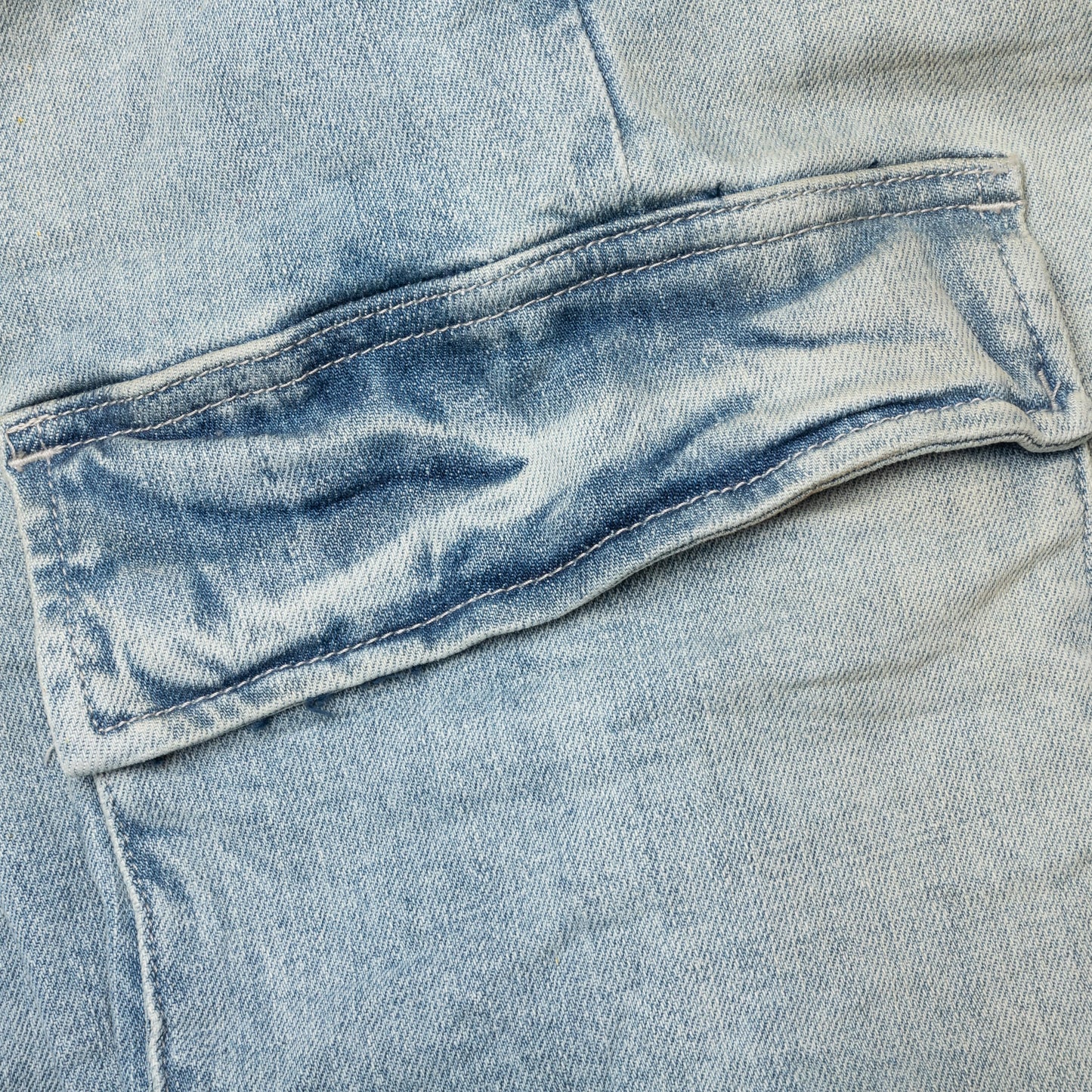 P004 Cargo Worn Light Indigo