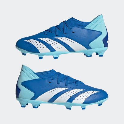 adidas Kids Predator Accuracy3 FG Firm Ground Soccer Cleats Royal White
