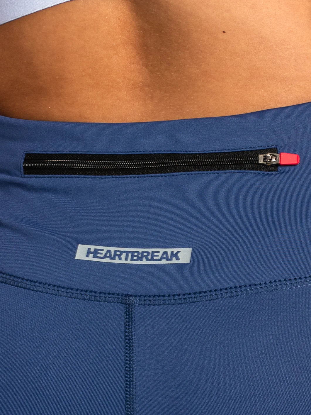 Heartbreak Womens Triple Pocket 5 Running Shorts