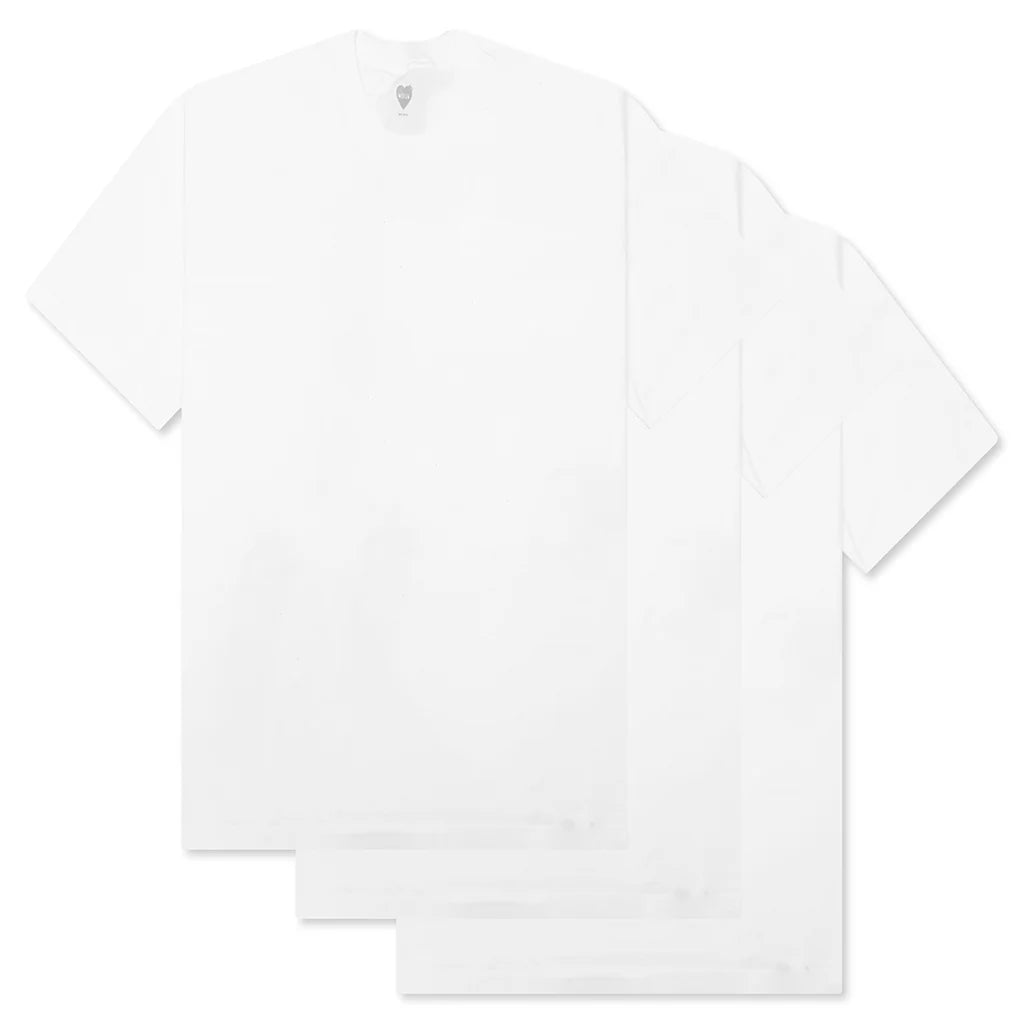 3 Pack T Shirt Set White