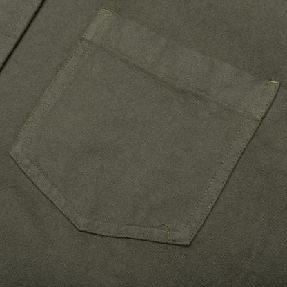 Hemi Oversized Shirt Solid Olive