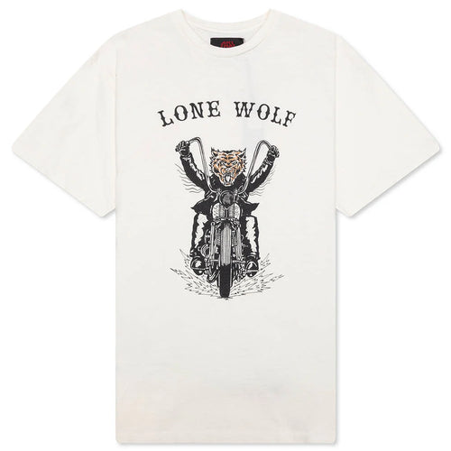 Lone Wolf Tee Light Archival White