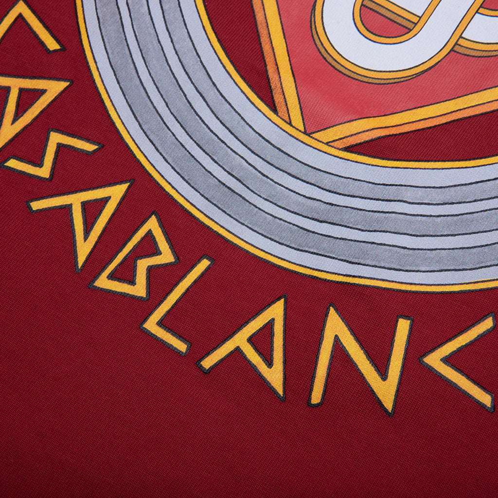 Casa Crest Printed T Shirt Red
