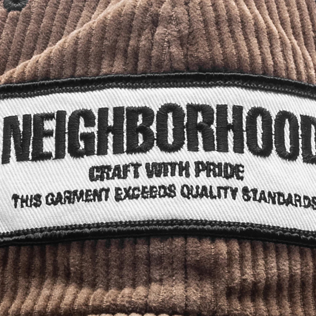Corduroy Dad Cap Brown
