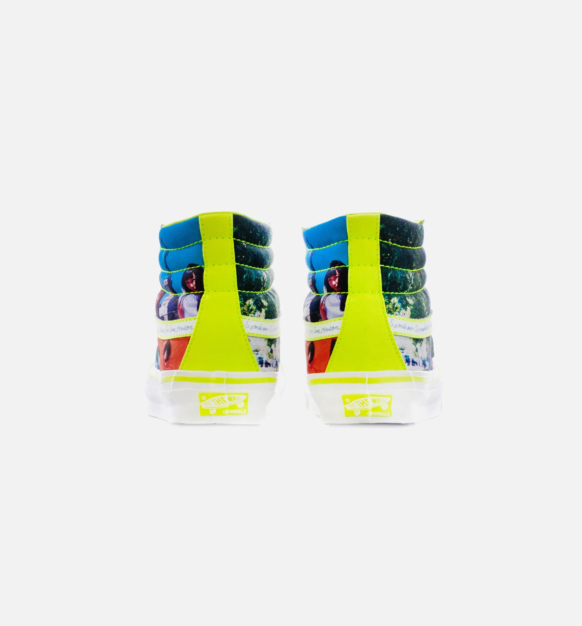 Fumiko Imano Vault SK8 Hi Mens Skate Shoe Yellow Multi