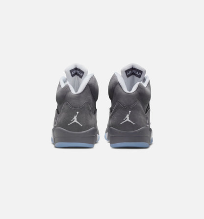 Air Jordan 5 Retro Wolf Grey Mens Lifestyle Shoe Light Graphite White Wolf Grey Limit One Per Customer