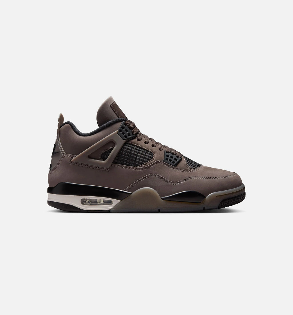 Air Jordan 4 Retro Cave Stone And Black Mens Lifestyle Shoe Cave Stone Black Moon Particle
