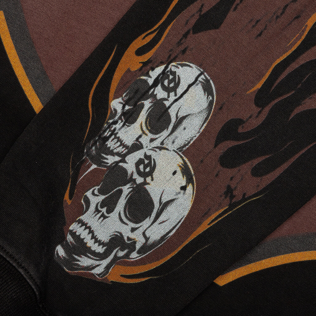 Morale L S T Shirt Black Wash