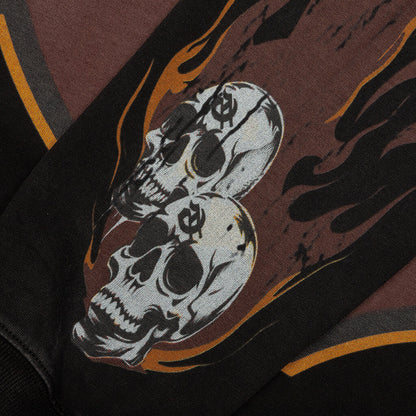 Morale L S T Shirt Black Wash
