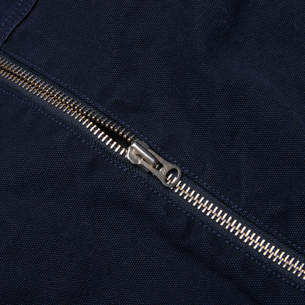 Work Jacket Insulated Canvas Navy