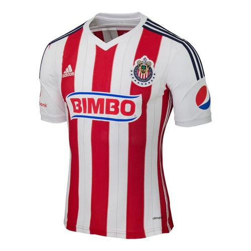 adidas Chivas Home Jersey Youth 14 White